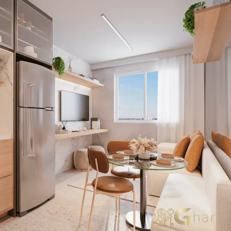 Apartamento living decorado no Brit Parada Inglesa São Paulo