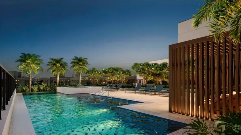 Piscina no BRK by Helbor Brooklin São Paulo
