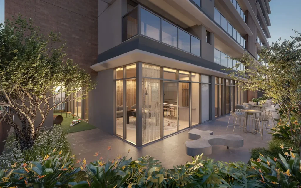 Lounge externo Casa Piauí Higienópolis área de lazer