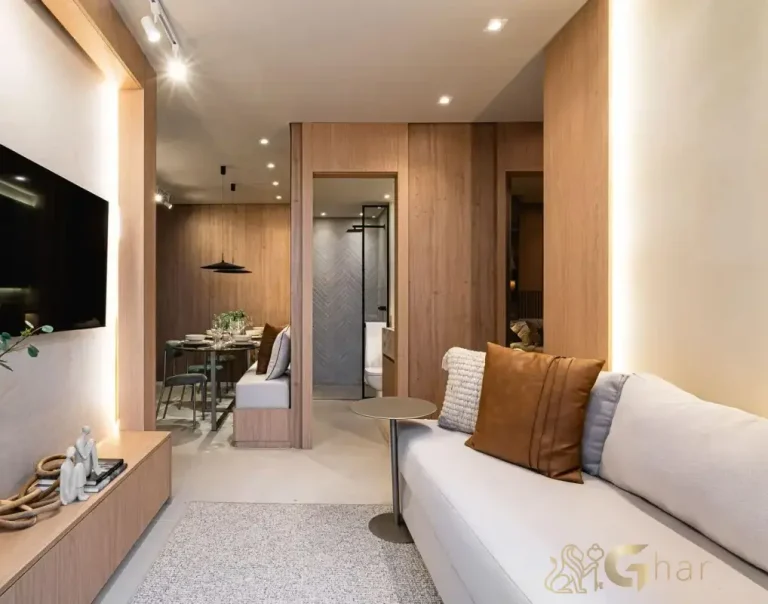 Sala de TV decorada apartamento Cult Vila Mariana São Paulo