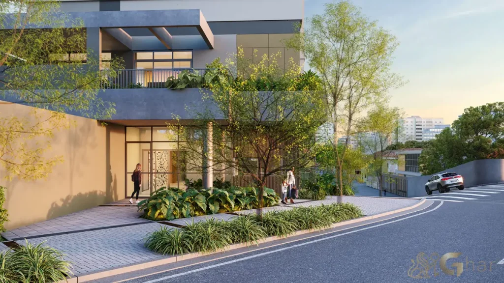 Fachada portaria condomínio Cult Vila Mariana São Paulo