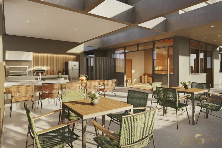 Churrasqueira gourmet condomínio Cult Vila Mariana