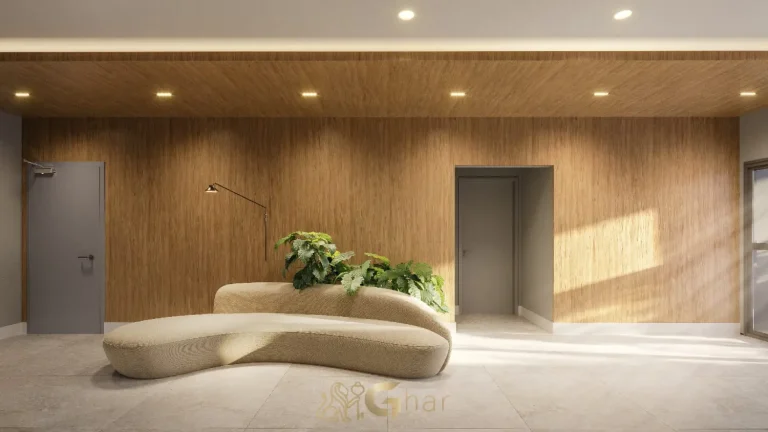 Hall de entrada sofisticado Cult Vila Mariana São Paulo