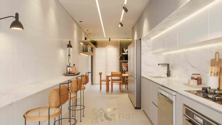 Cozinha decorada apartamento Design Julia Santana