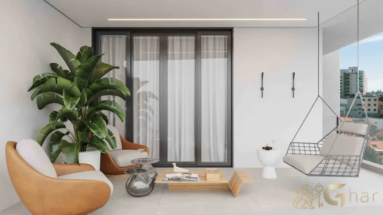 Terraço garden decorado apartamento Design Julia Santana