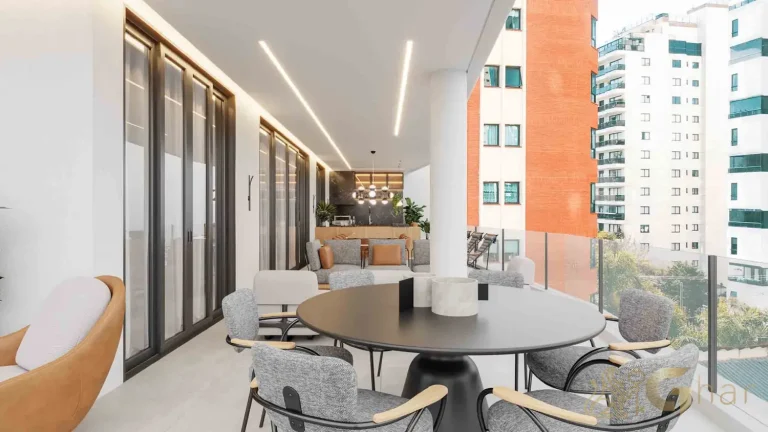 Varanda garden decorada apartamento Design Julia Santana