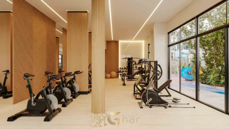 Academia fitness equipada no Design Julia Santana