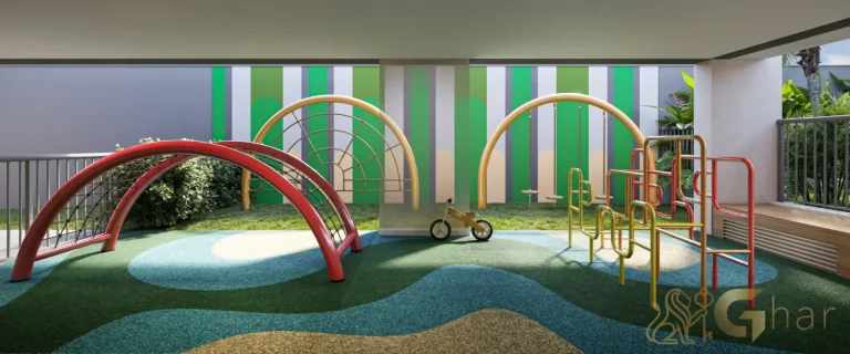 Playground infantil no condomínio Eucalys Moema Lírio