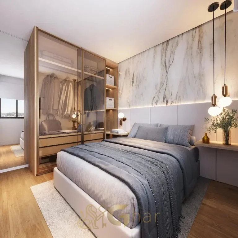 Quarto decorado de 40 m² no Full Jardim São Paulo