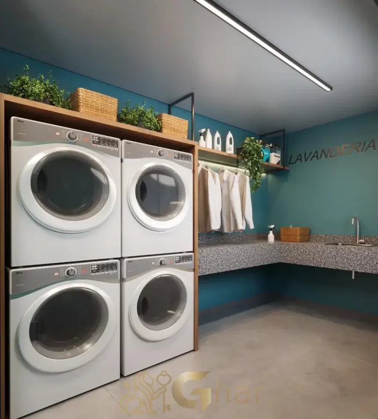 Lavanderia compartilhada no Full Jardim São Paulo