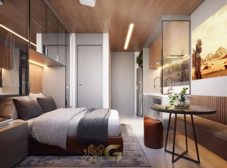 Studio compacto decorado de 16 m² no Full Jardim São Paulo