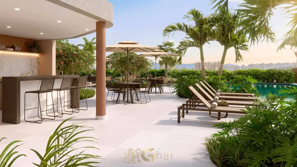 Pool bar Garden Design Private Park Residence Lapa São Paulo