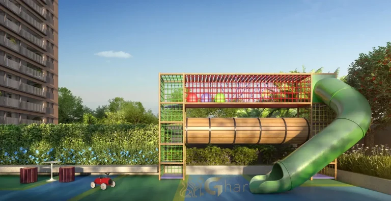 Playground infantil do condomínio Haus Mitre Edition Moema em São Paulo