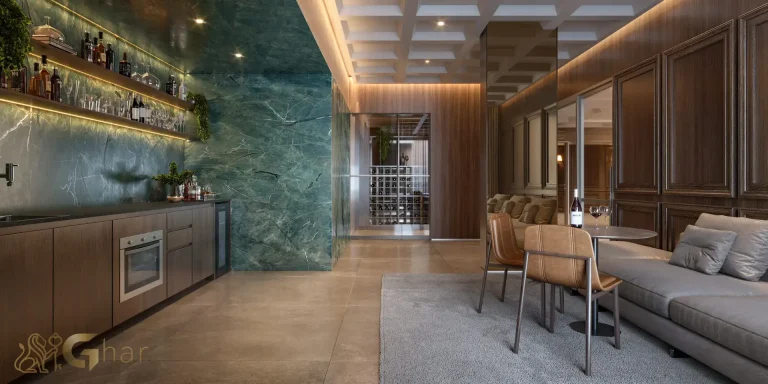 Pub e wine bar do condomínio Haus Mitre Edition Moema em São Paulo