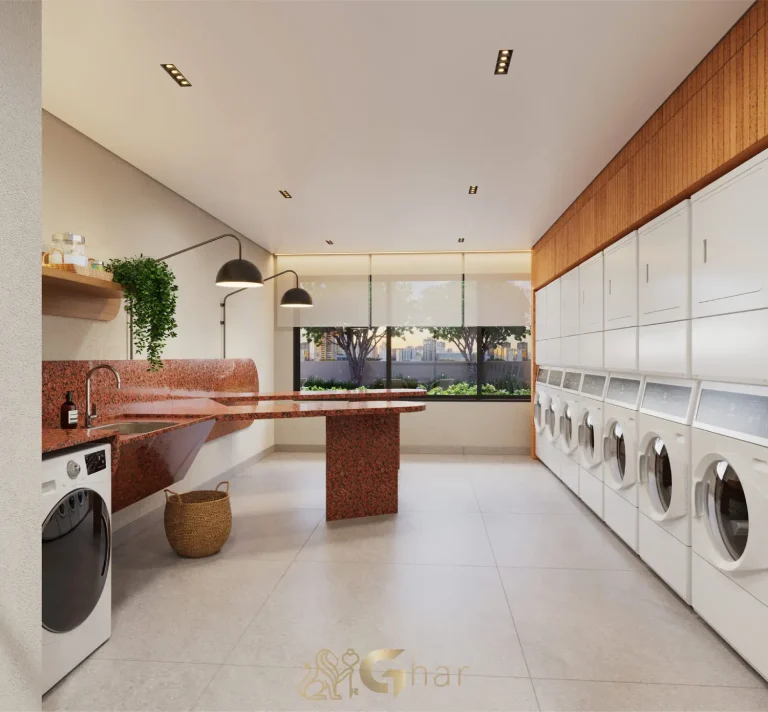 Lavanderia compartilhada Helbor Collage Bela Vista Bela Vista SP