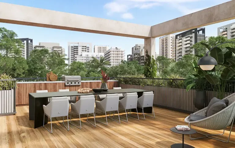 Guest suite elegante no Stay Moema by Helbor