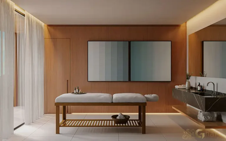 Solarium com vista no Stay Moema by Helbor