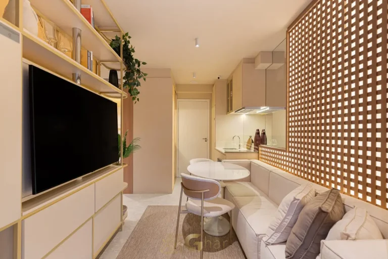 Living decorado Joá Pinheiros apartamento Pinheiros São Paulo