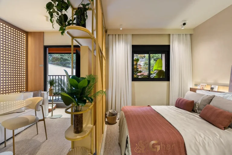 Quarto decorado Joá Pinheiros apartamento em Pinheiros