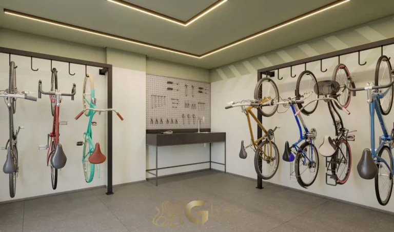 Bicicletário Joá Pinheiros com vagas para bicicletas