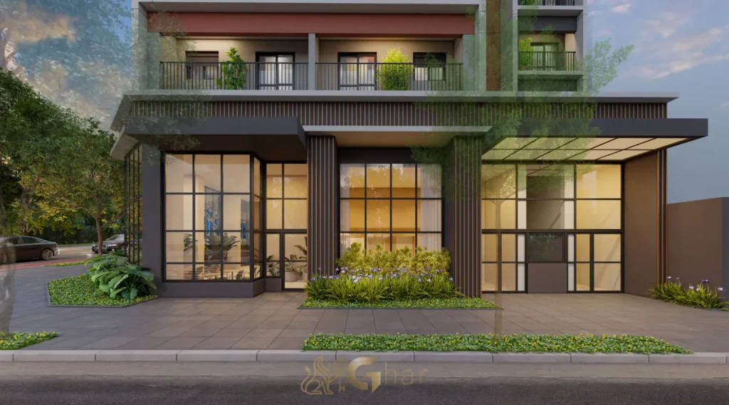 Fachada portaria Joá Pinheiros acesso condomínio