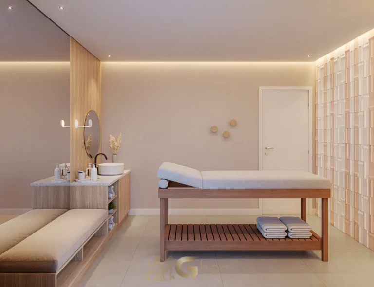 Sala de Massagem Joá Pinheiros condomínio de alto padrão