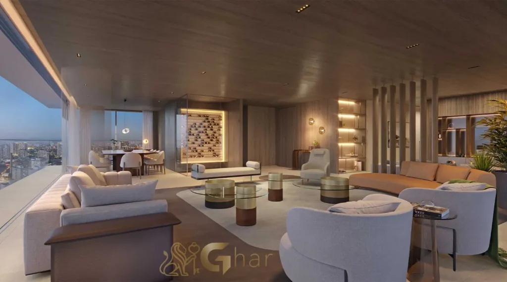 Apartamento decorado living no Kalea Jardins Jardins São Paulo