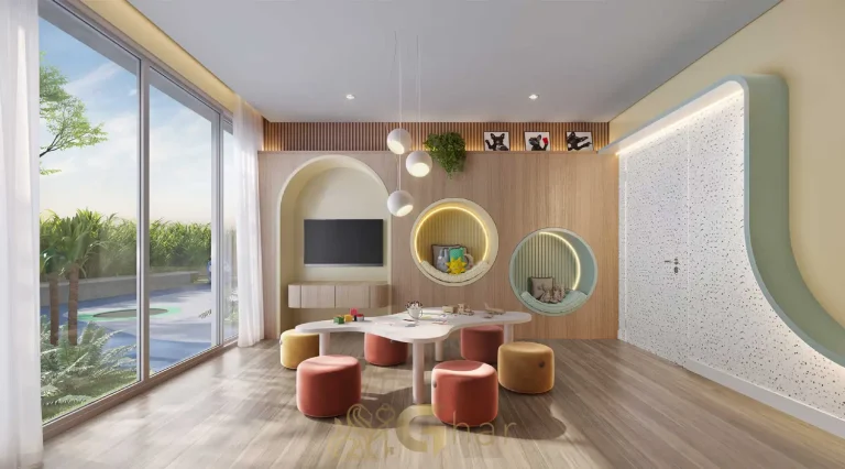 Brinquedoteca com playground no Kalea Jardins