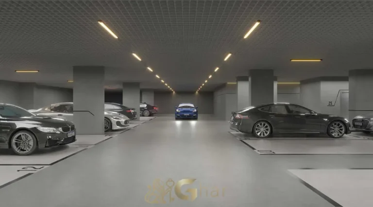 Garagem do condomínio Kalea Jardins em São Paulo