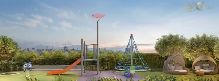 Playground no condomínio Kalea Jardins em São Paulo