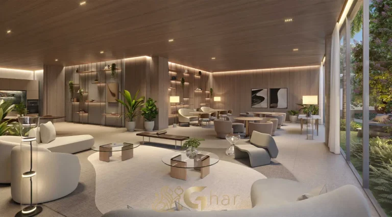 Salão de festas no condomínio Kalea Jardins em São Paulo