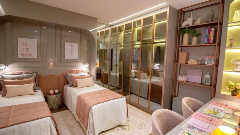 Quarto infantil Legacy Guedala apartamento alto padrão Jardim Guedala