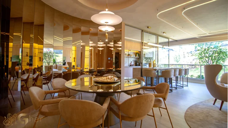 Sala de jantar decorada apartamento Legacy Guedala Jardim Guedala São Paulo
