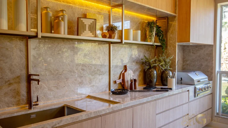 Varanda gourmet decorada apartamento Legacy Guedala alto padrão Jardim Guedala São Paulo