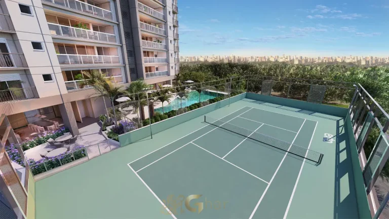 Quadra de tênis Legacy Guedala by Lisonda São Paulo