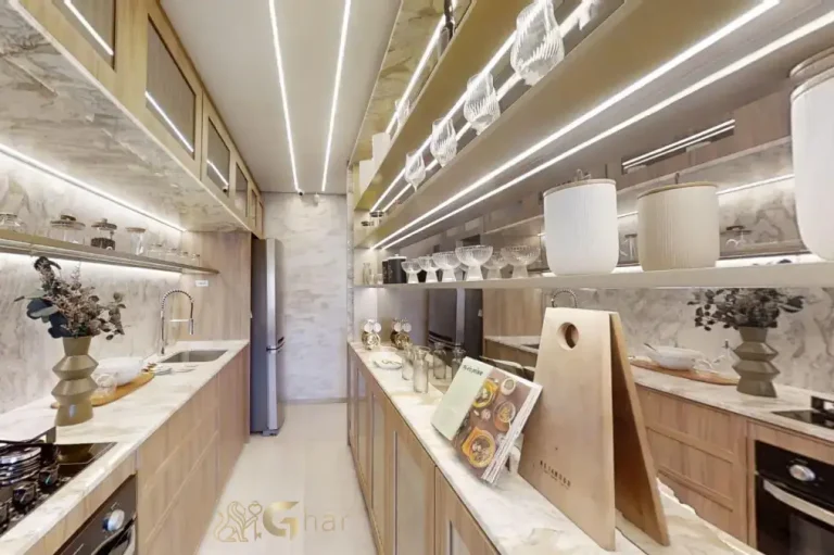 Cozinha apartamento decorado Living Grand Exclusive Tucuruvi São Paulo