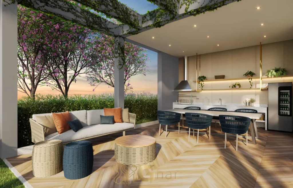 Churrasqueira Living Grand Village Freguesia do Ó São Paulo