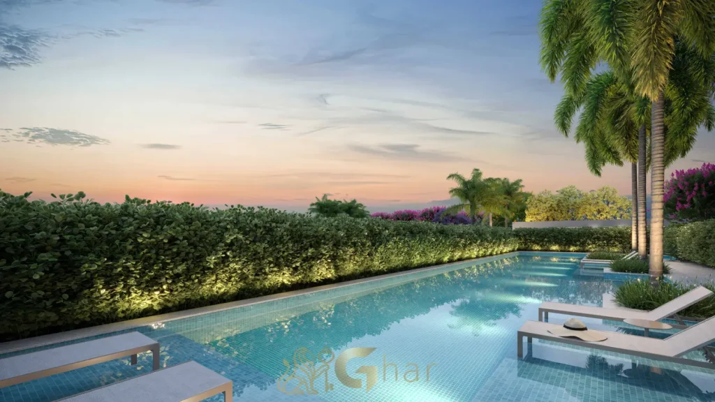 Piscina ampla Living Grand Village Freguesia do Ó São Paulo