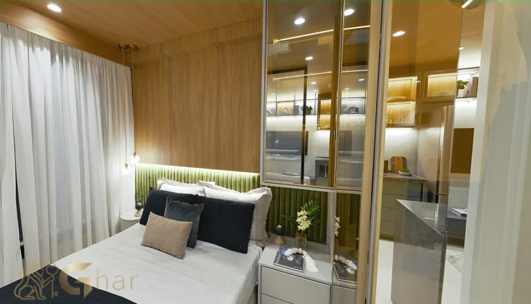 Quarto decorado no Look Berrini Brooklin São Paulo