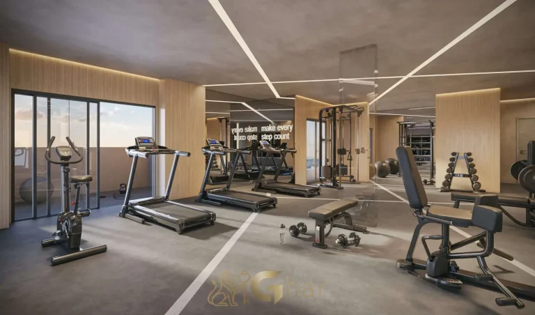 Academia fitness no condomínio Look Ibirapuera