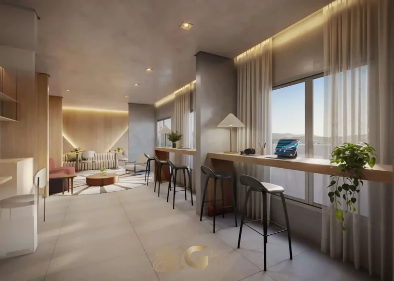 Espaço coworking no condomínio Look Ibirapuera