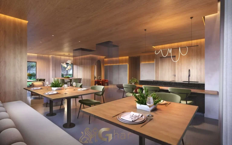 Salão de festas elegante no Look Ibirapuera