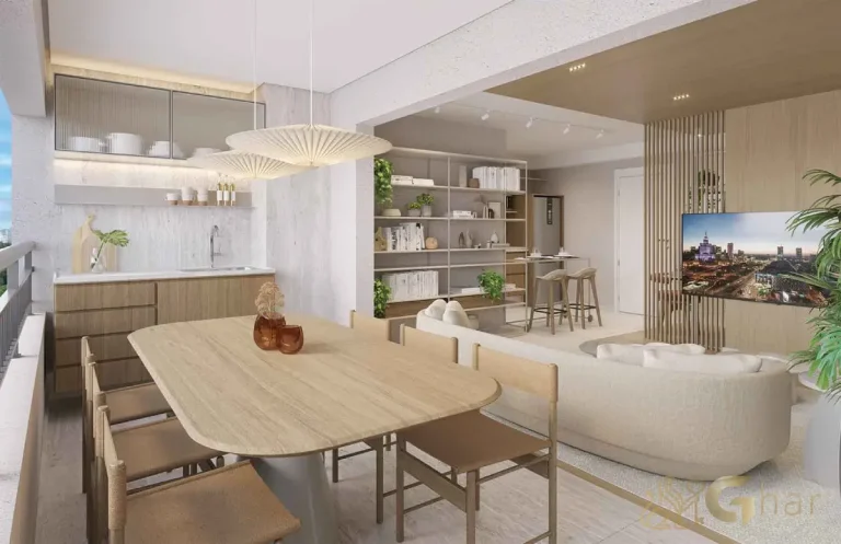 Apartamento decorado 69m² com terraço no Lume House Vila Prudente