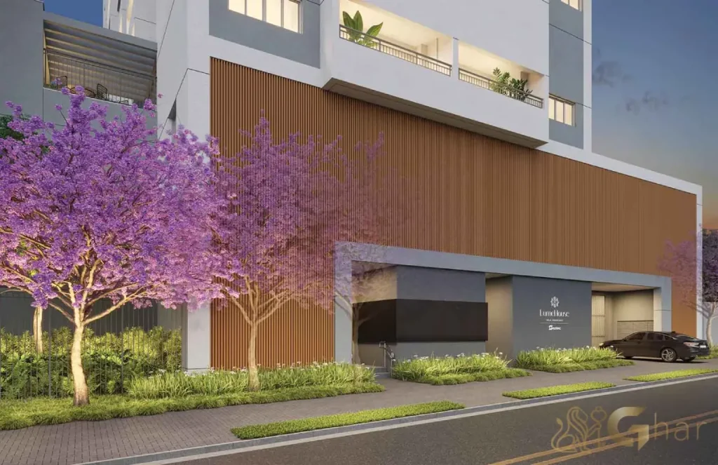 Fachada do Lume House Vila Prudente vista da rua