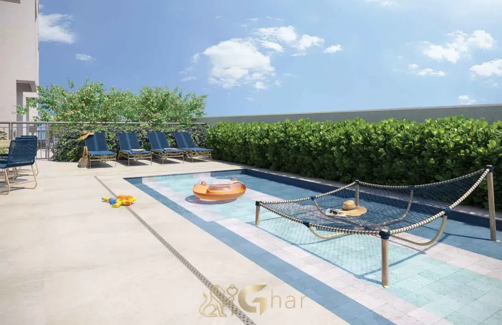 Piscina infantil no Lume House Vila Prudente