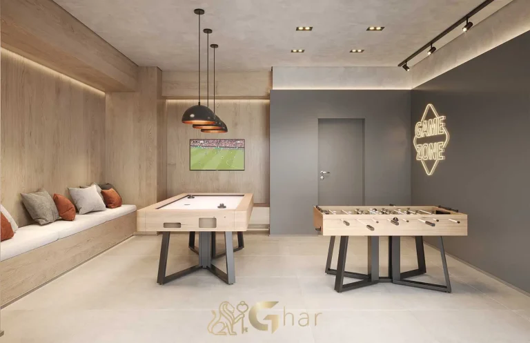 Salão de jogos no Lume House Vila Prudente em São Paulo