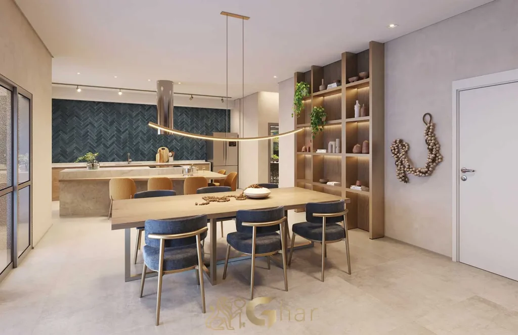 Salão gourmet no Lume House Vila Prudente