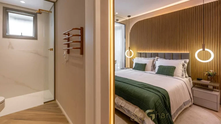 Apartamento decorado quarto suíte 100m² MAC Brooklin Brooklin SP