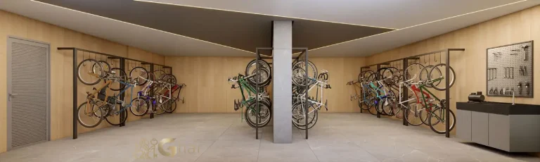 MAC Brooklin bicicletário condomínio alto padrão Brooklin São Paulo