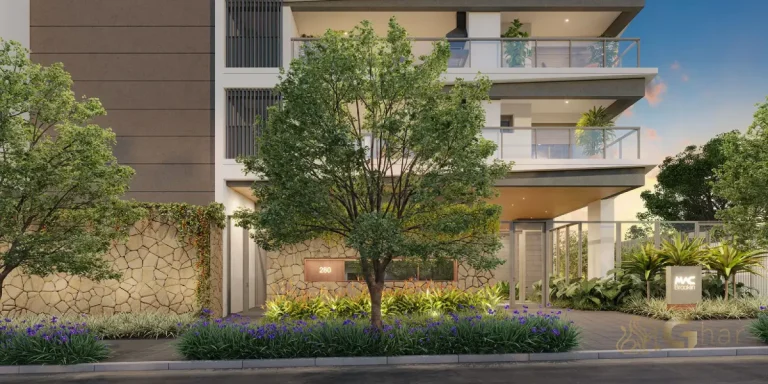 Fachada portaria condomínio MAC Brooklin alto padrão São Paulo